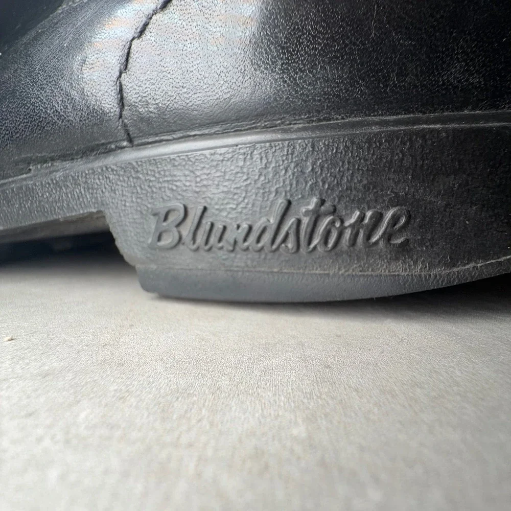 Blundstone‎ Originals Boots Mens 11 Black Leather Pull On Australian Gorpcore